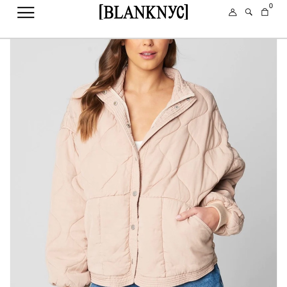 BlankNYC quilted jacket